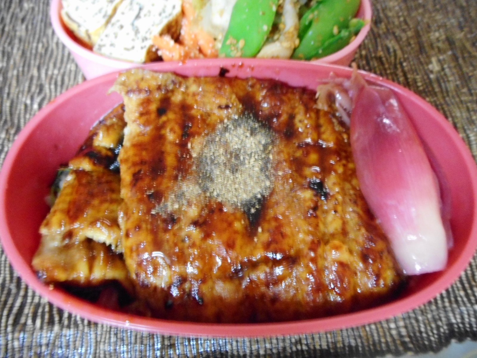 三つ葉ご飯のうな丼