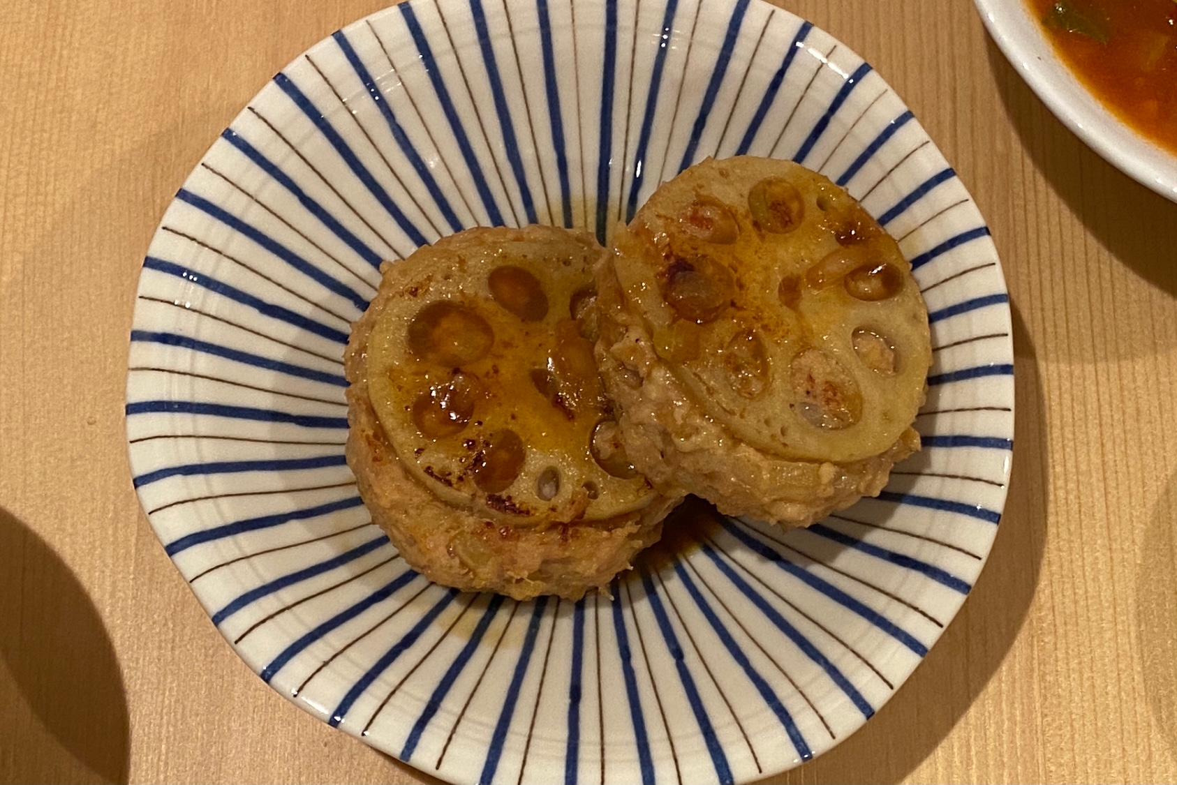 さっぱり！蓮根のはさみ焼き