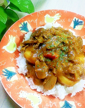 我が家では普通カレーと呼んでいます。／ポークカレー