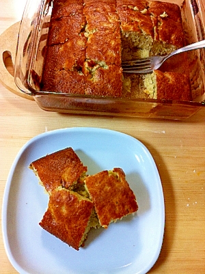 楽ウマ 洗い物の少ないバナナケーキ Hmで レシピ 作り方 By Superkinoko 楽天レシピ