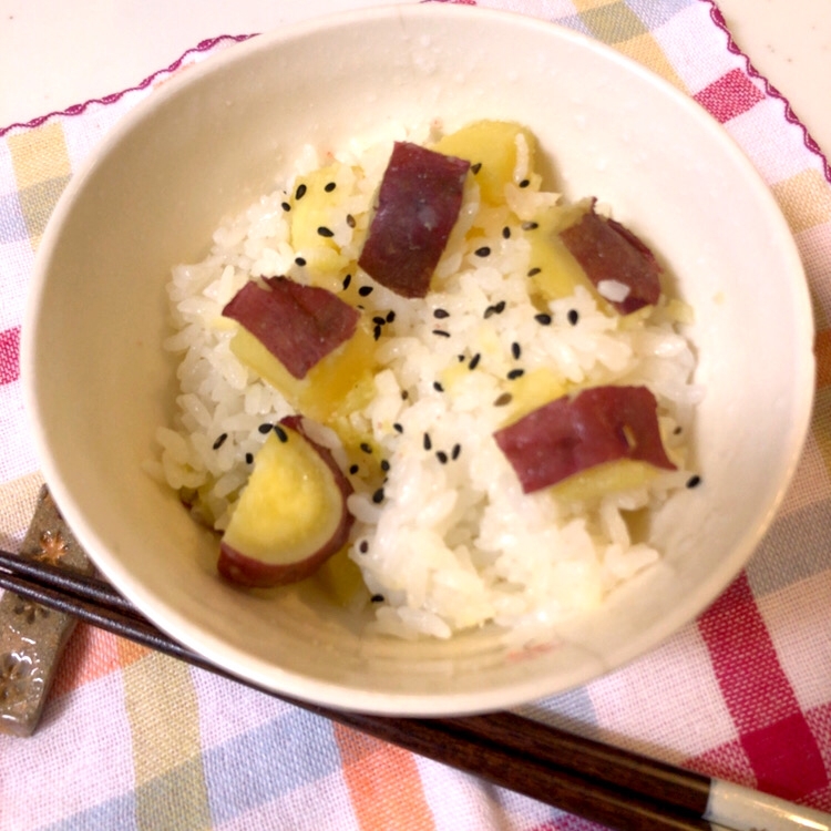 初めてでも簡単！絶品！さつまいもご飯♪