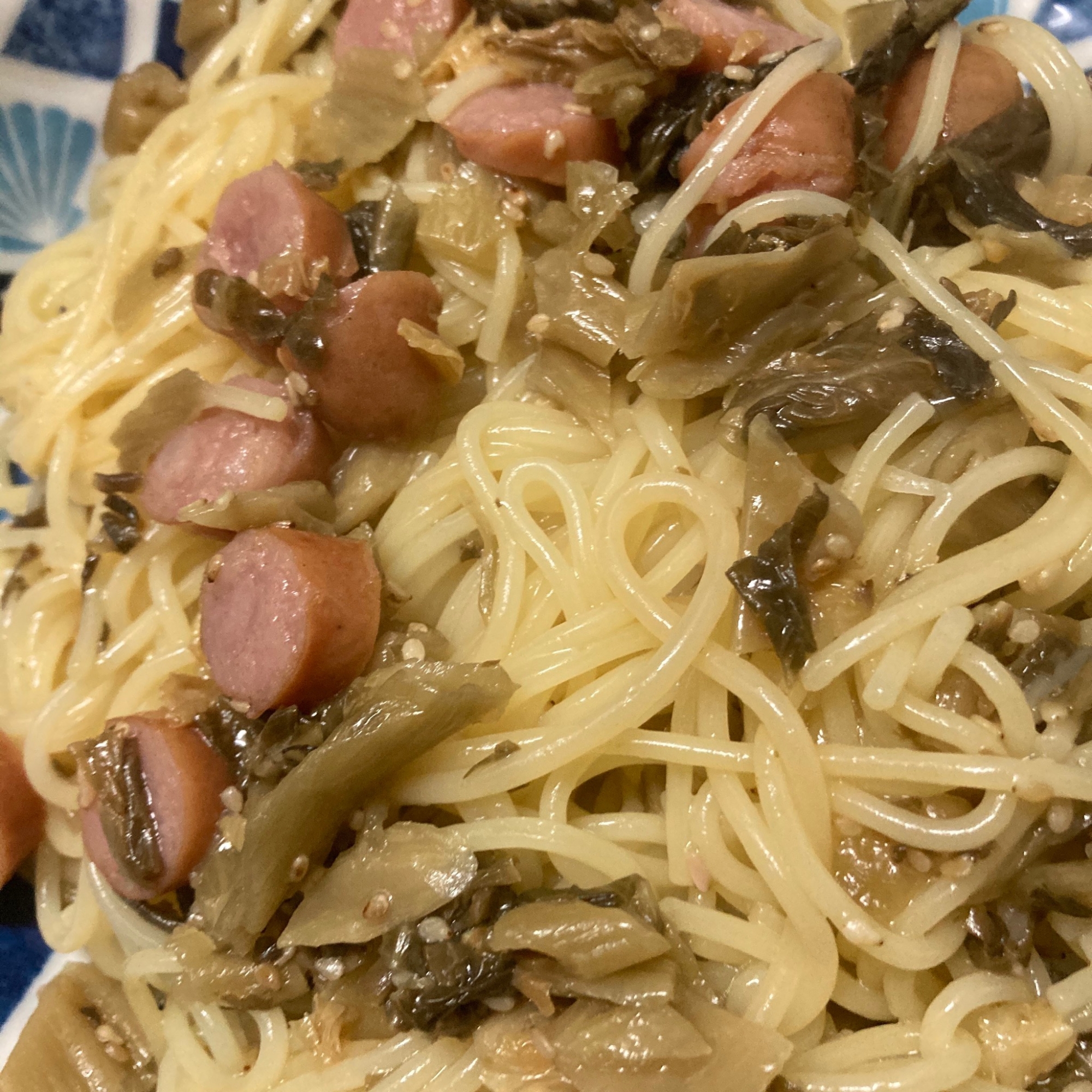 高菜パスタ