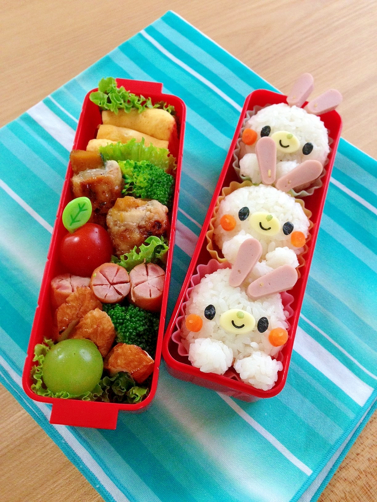 簡単キャラ弁 うさぎちゃんのデコおにぎり レシピ 作り方 By Cherry05 楽天レシピ 簡単キャラ弁 うさぎちゃんのデコおにぎり レシピ 作り方 By Cherry05 楽天レシピ