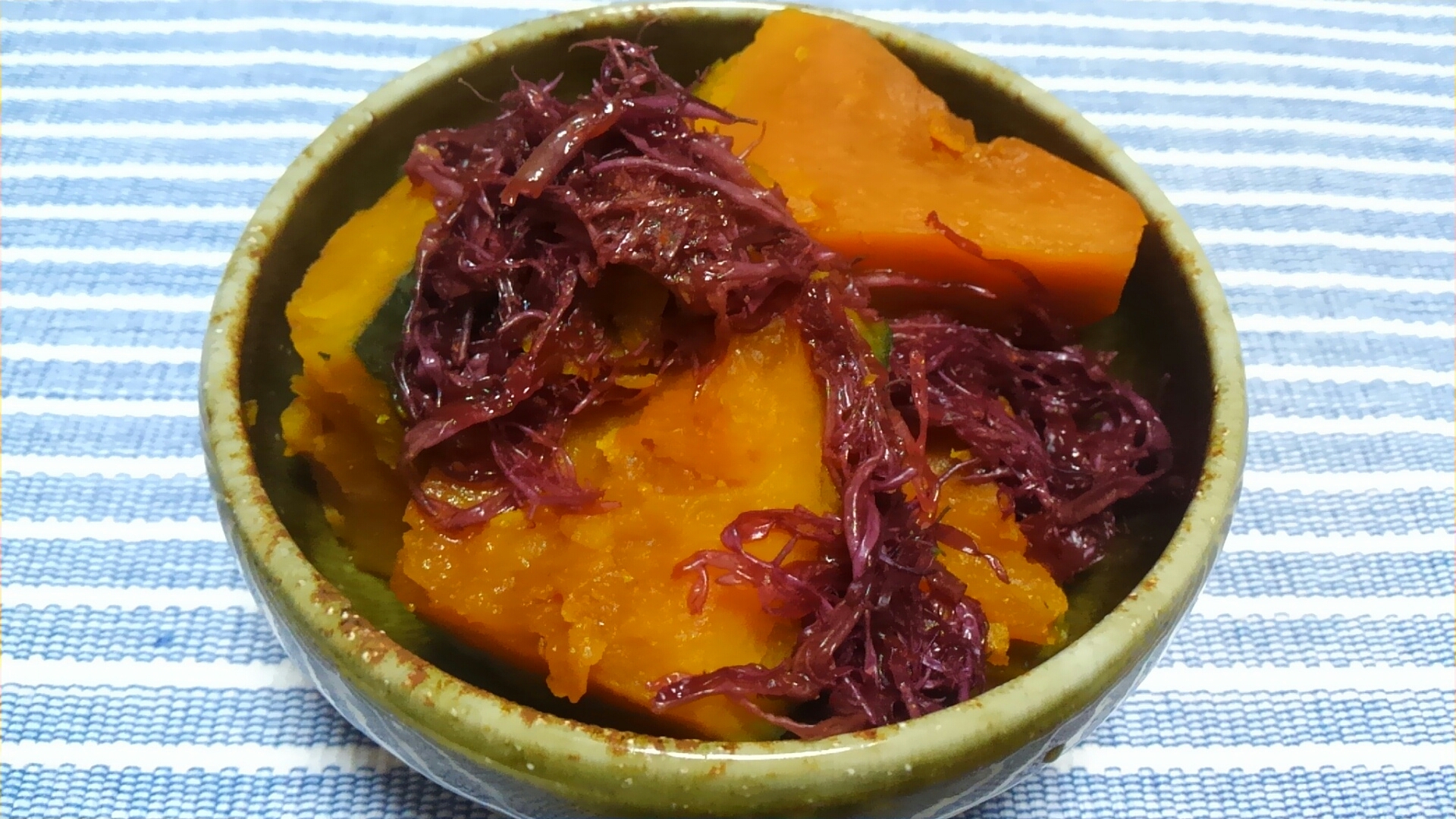 カボチャと布海苔の煮物☆