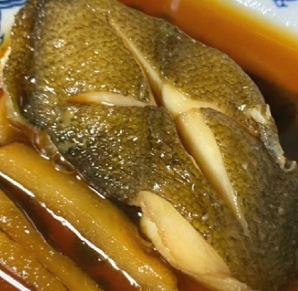 華麗なカレイの煮付け