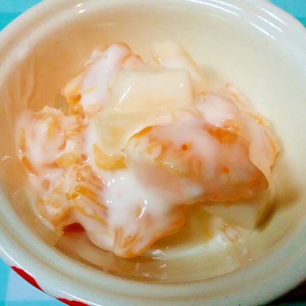 花粉症に りんごと伊予柑のじゃばらヨーグルト和え レシピ 作り方 By Ponta634 楽天レシピ 花粉症に りんごと伊予柑のじゃばらヨーグルト和え レシピ 作り方 By Ponta634 楽天レシピ