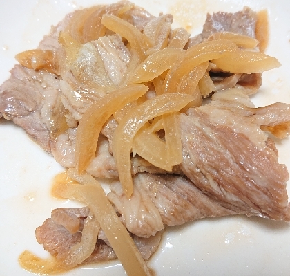 簡単！　豚の生姜焼き