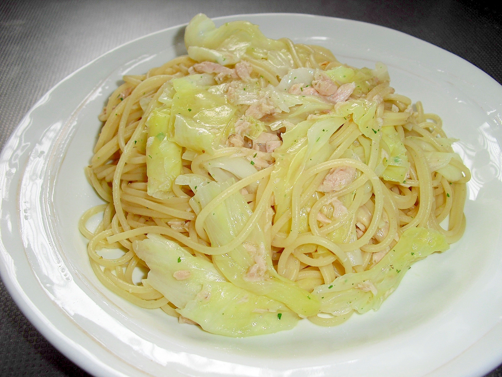 レモン風味♪我が家の“ツナとキャベツの塩パスタ”