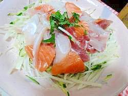 切り落としのお刺身で カルパッチョ レシピ 作り方 By まの９２５ 楽天レシピ