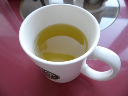 焼酎の緑茶割り