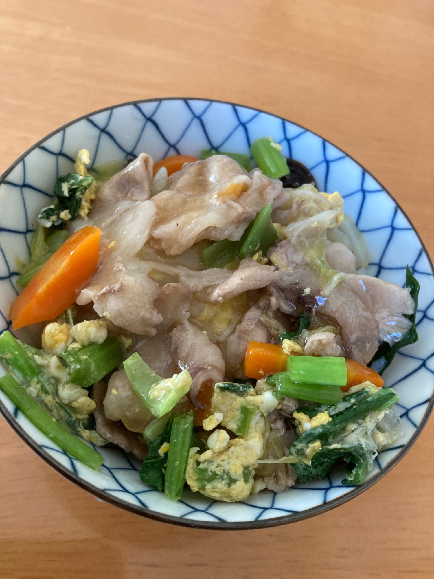 野菜たっぷり豚丼