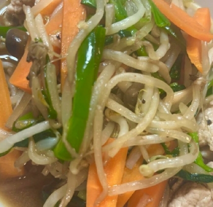 肉野菜炒め(ホットクック)