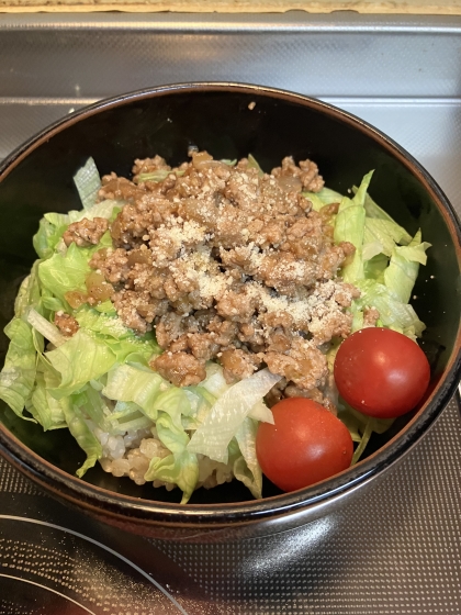 レンジで簡単4分＆おしゃれ！カフェ風タコライス