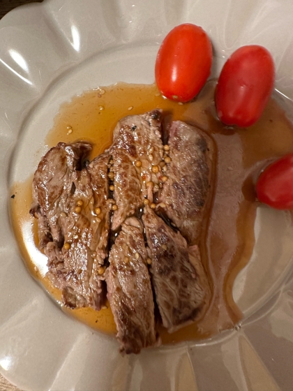 ホットプレートで！焼き肉ステーキ