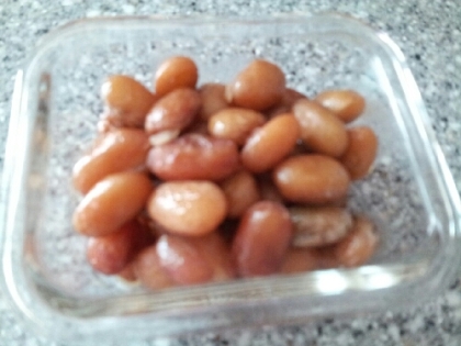 金時豆の甘煮♪美味しい煮豆☆
