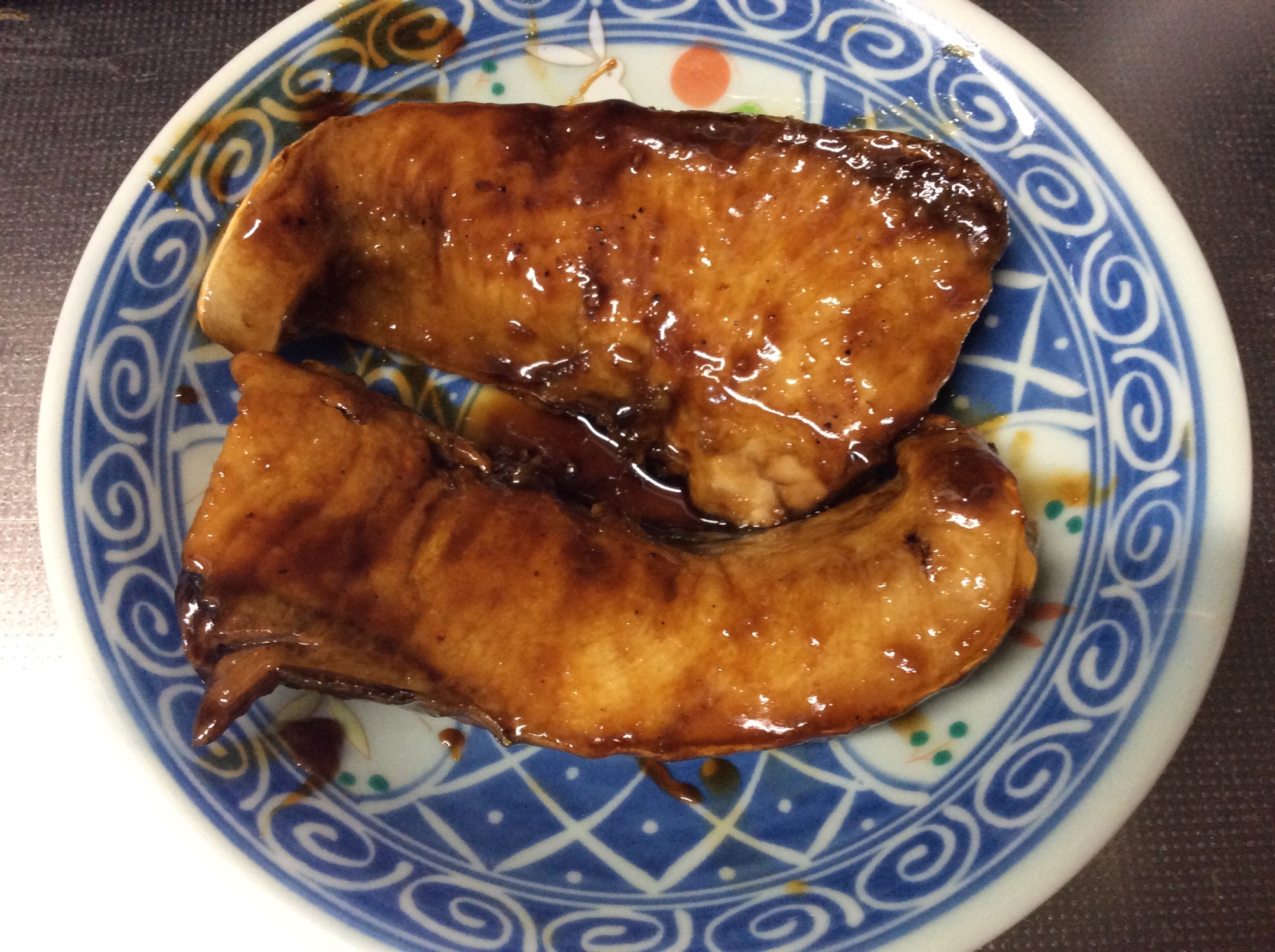 手抜き料理 すき焼きのタレでブリの照り焼き