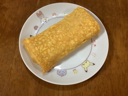 スキムミルク入りの卵焼き