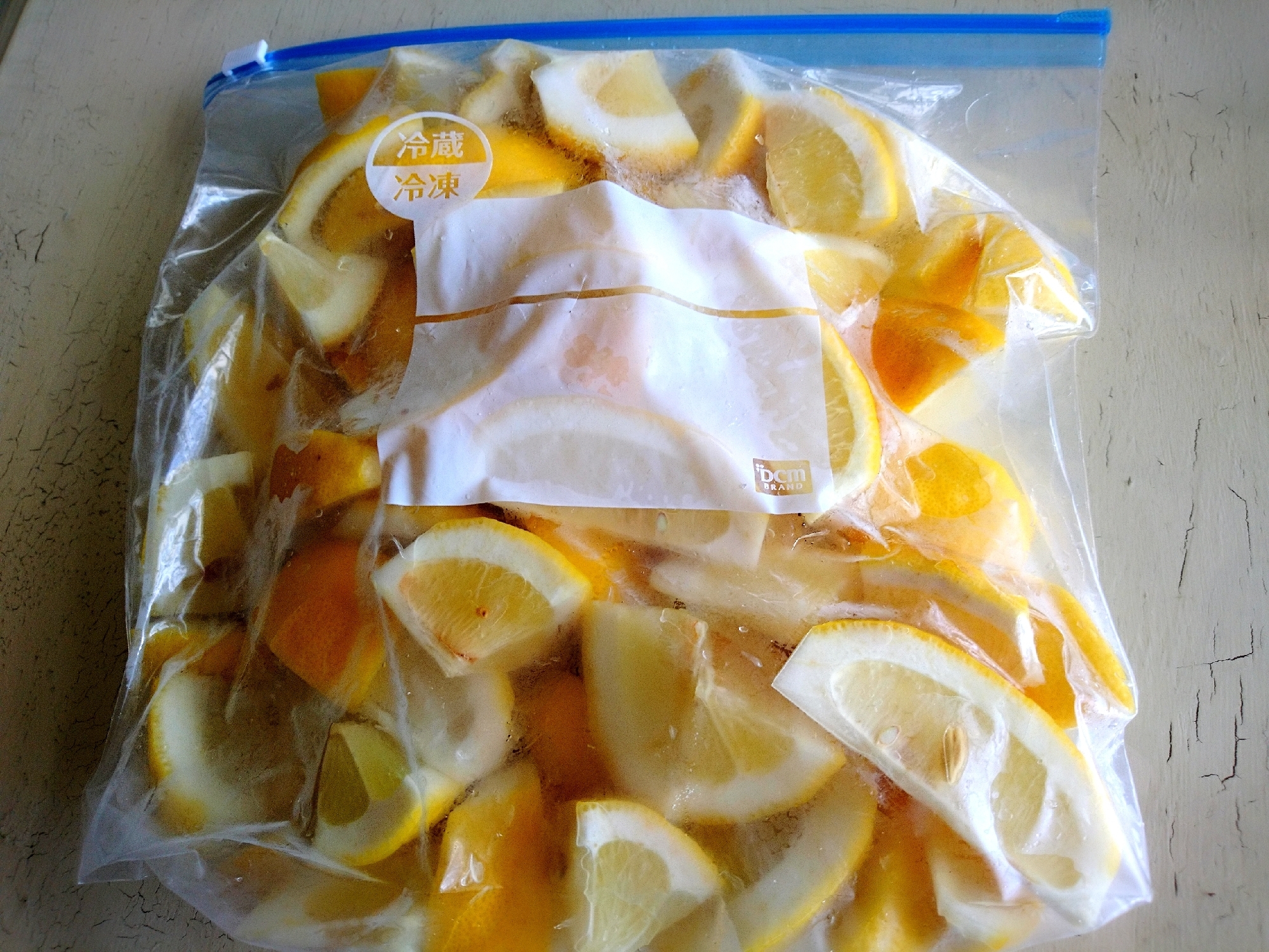 冷凍レモン方法