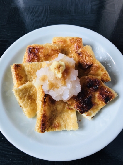 サクサクな油揚げ☆大根おろしと共に