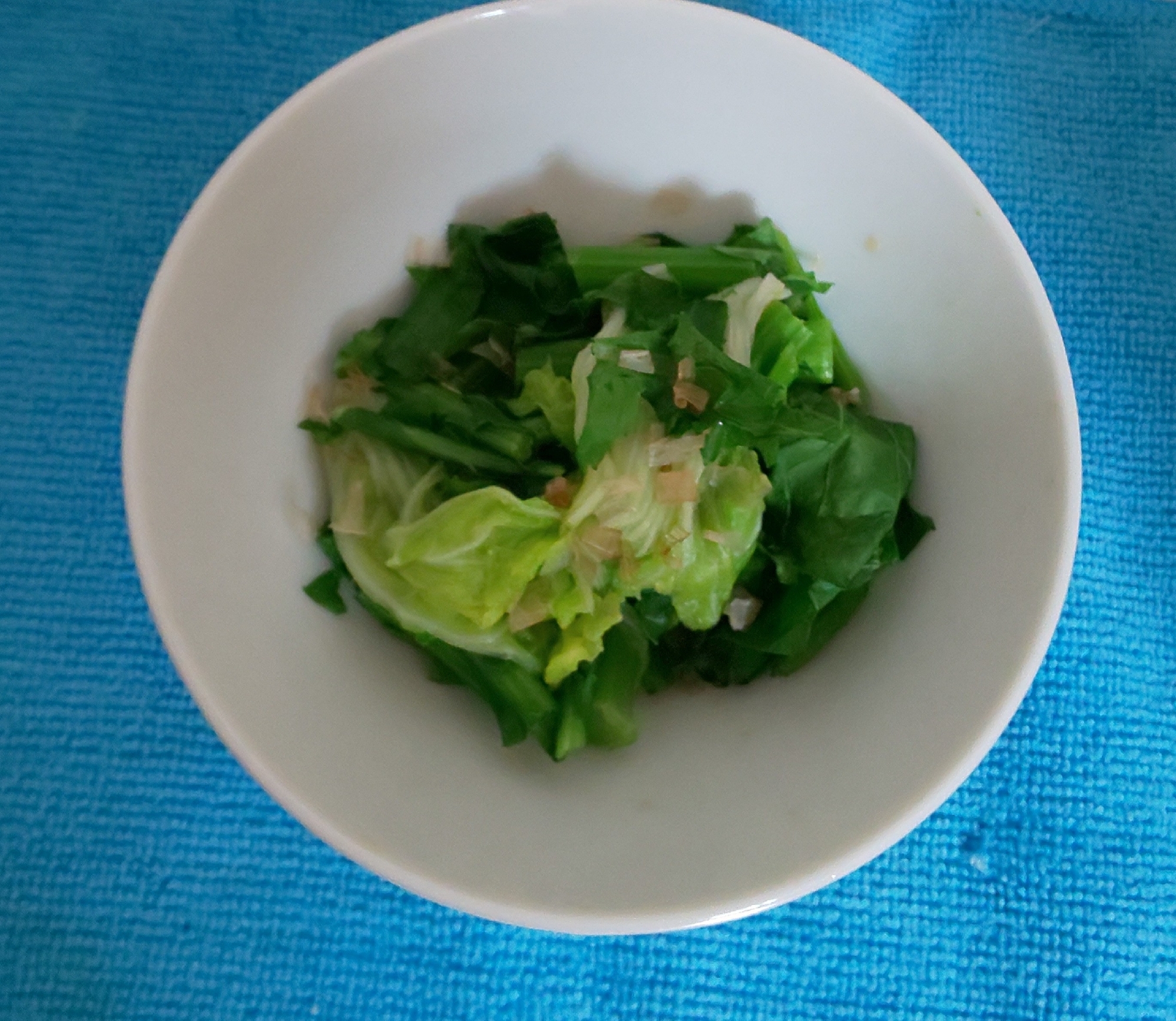 菜花と白菜のおひたし