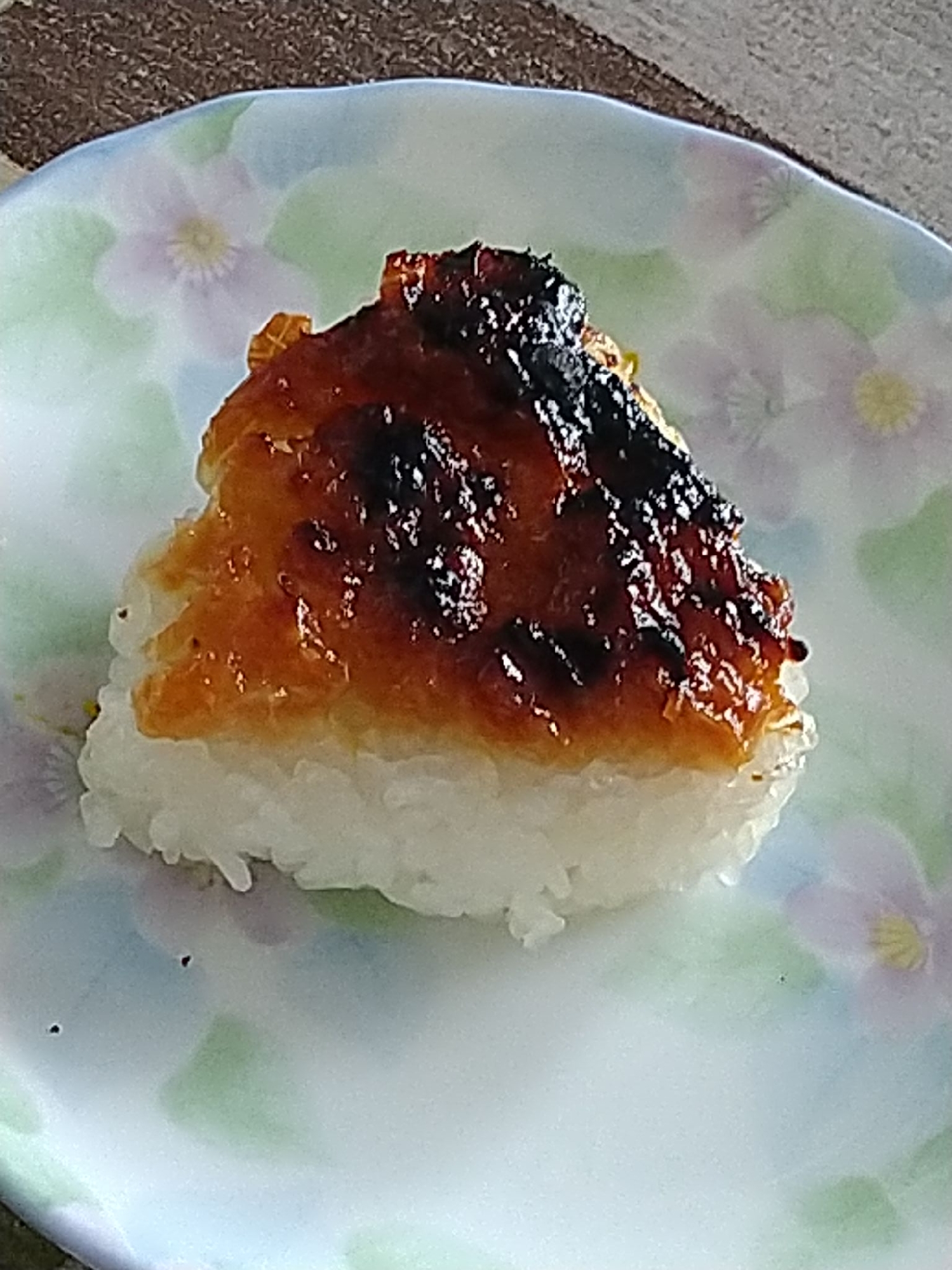 焼おにぎり、ニンニク味噌バージョン