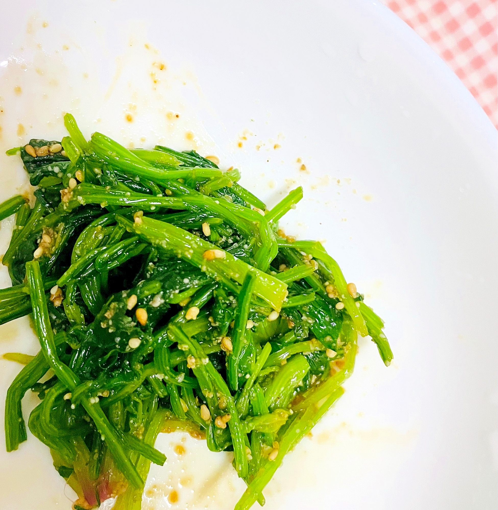 ほうれん草のごま和え
