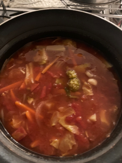 簡単にビューティーレシピ的なスープができました☆また作ります！