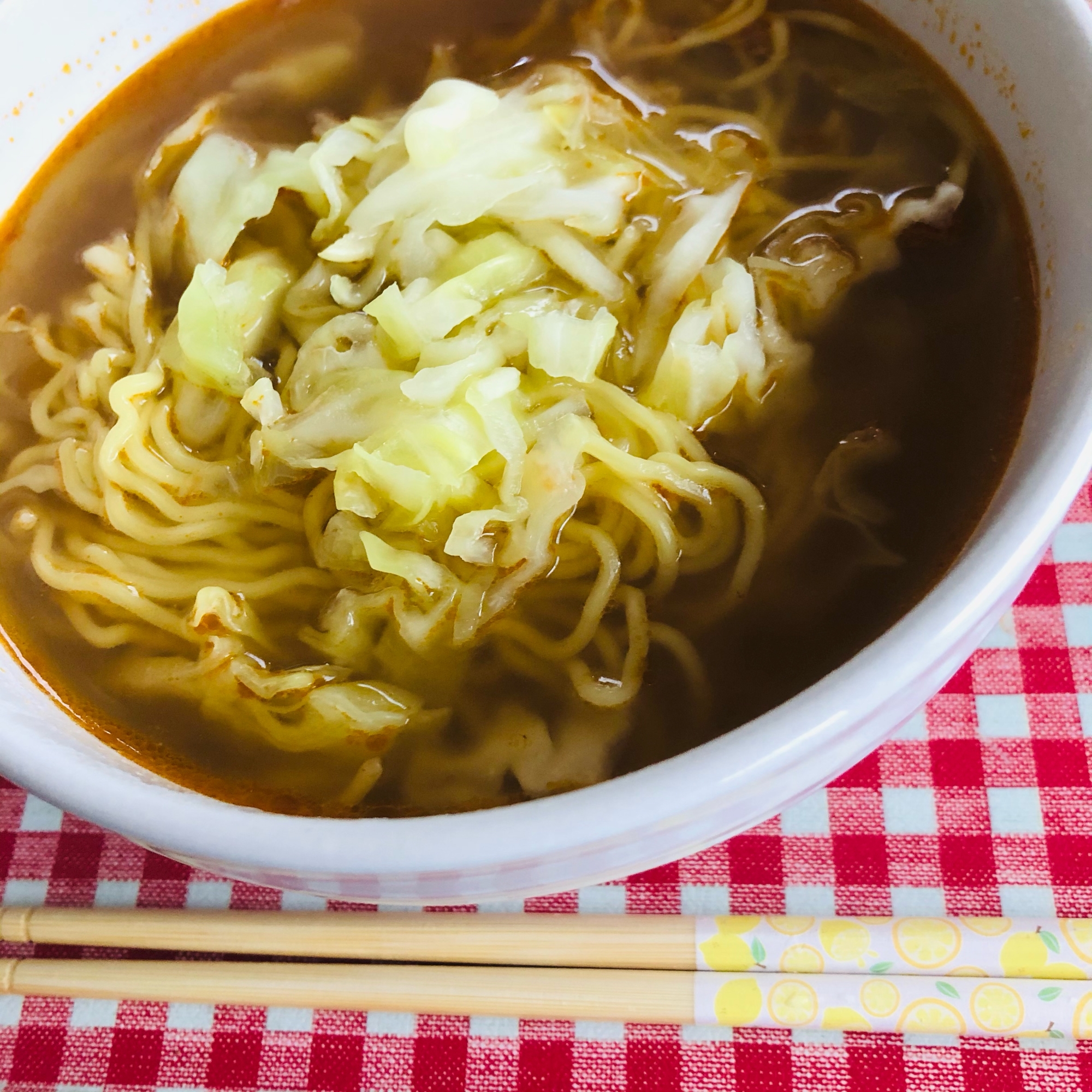 キャベツとラー油のラーメン レシピ 作り方 By さくらぐみ 楽天レシピ