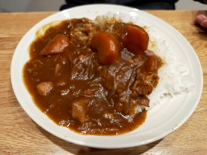 圧力鍋でチキンカレー