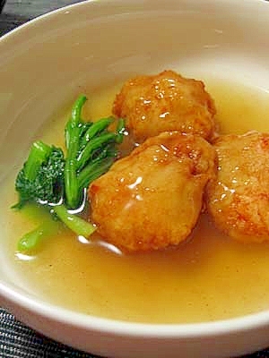 レンコン入りエビ団子の和風あんかけ レシピ 作り方 By あずきmini 楽天レシピ