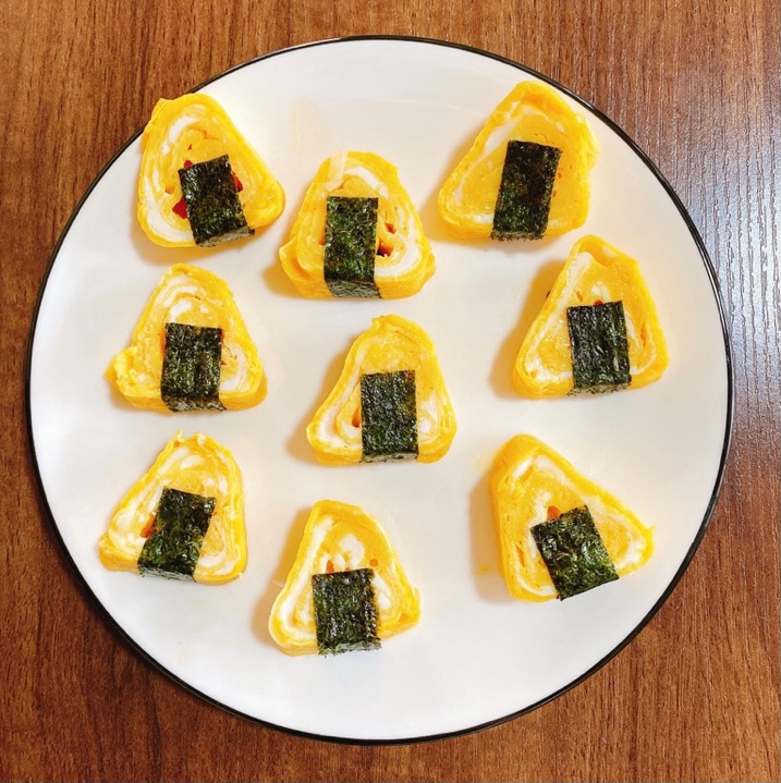 可愛いおにぎり卵焼き レシピ 作り方 By Aira 楽天レシピ