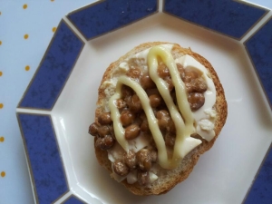 豆腐＆納豆フランスパン