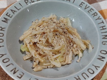 和洋風♡レンジで簡単♡えのきと長ネギのポン酢マリネ