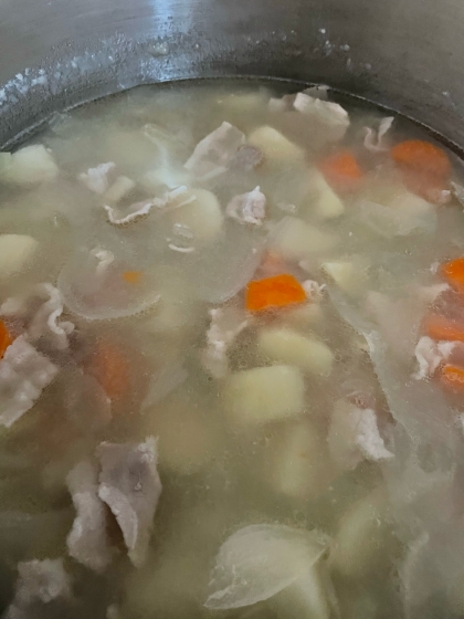 食べる野菜スープ