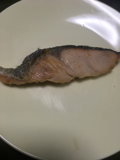 塩鮭の蒸し焼き