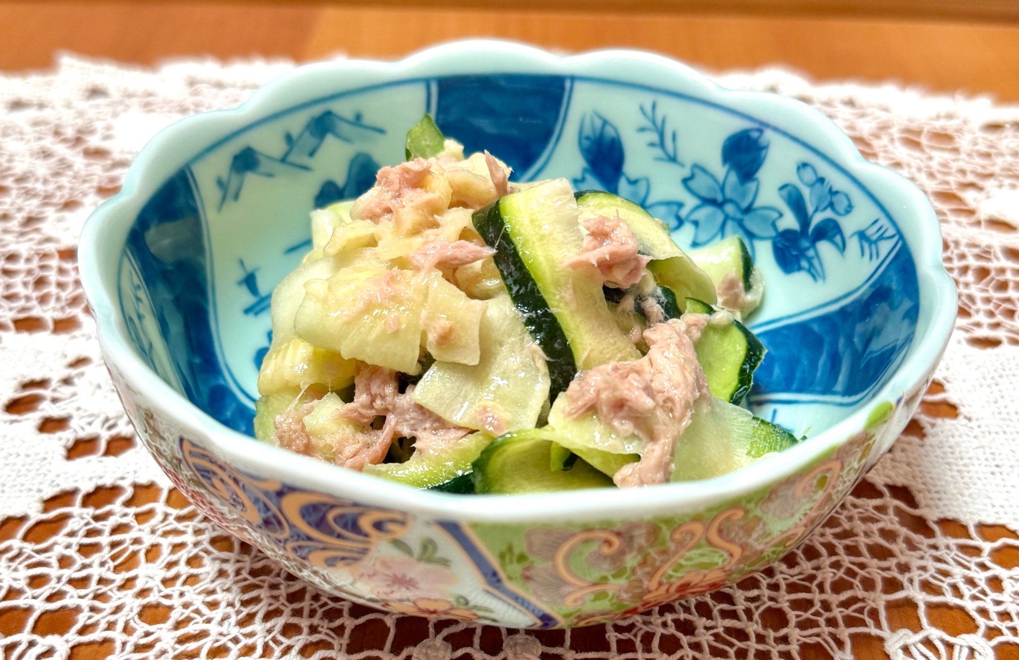 ひらひらズッキーニとシーチキンの☆サラダ