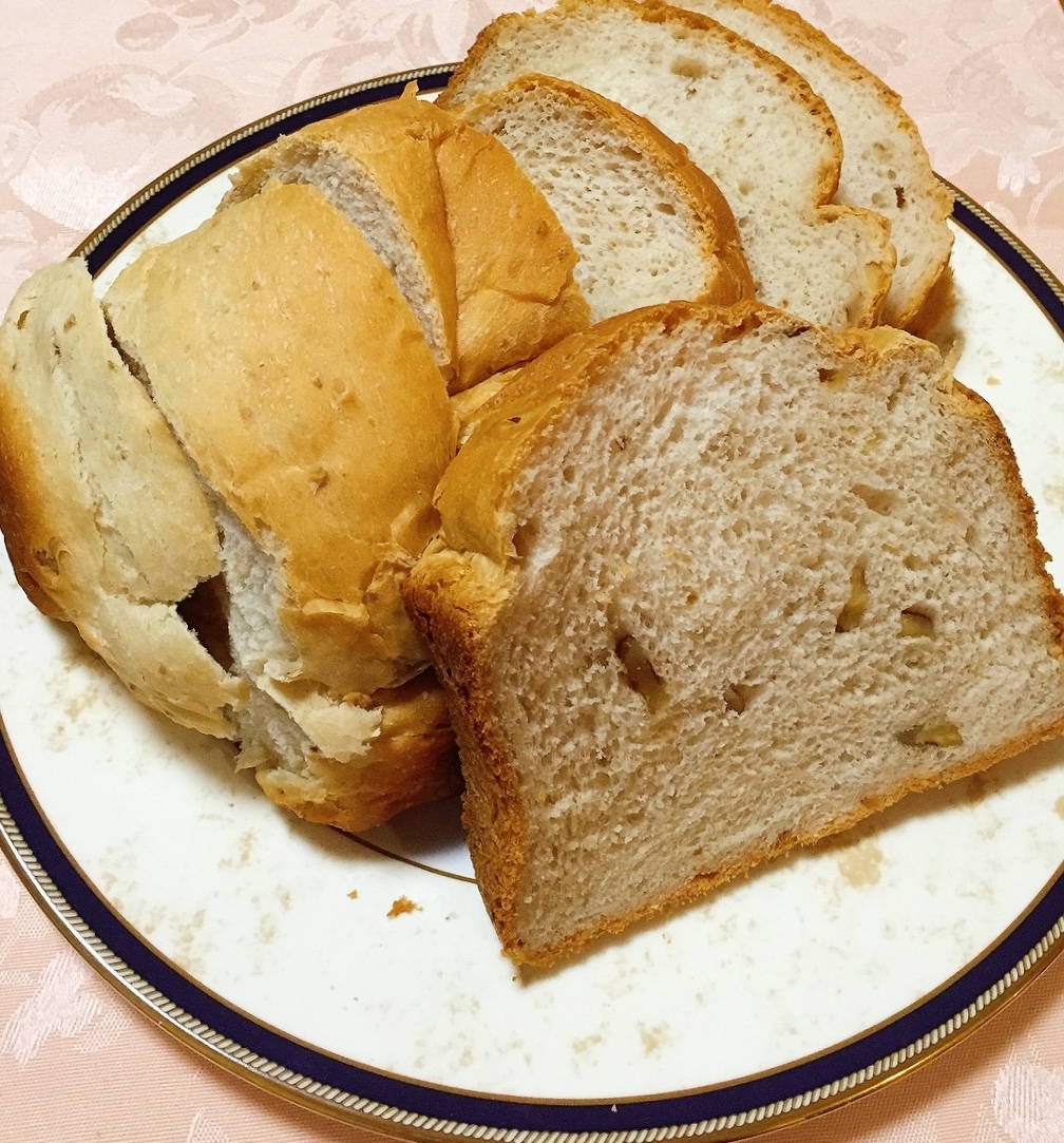 もっちり◎米粉入りクルミ食パン
