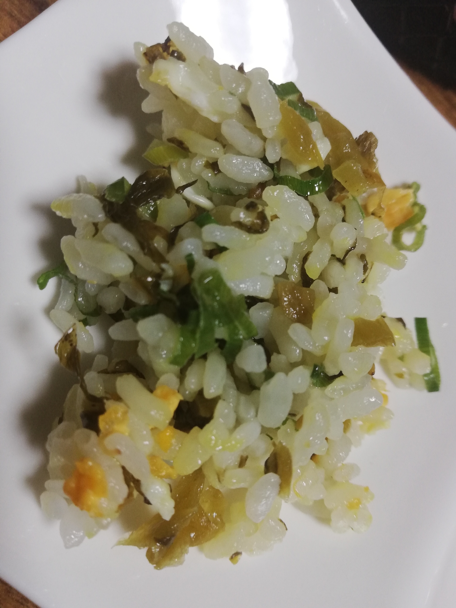 みぶなの漬物の焼き飯