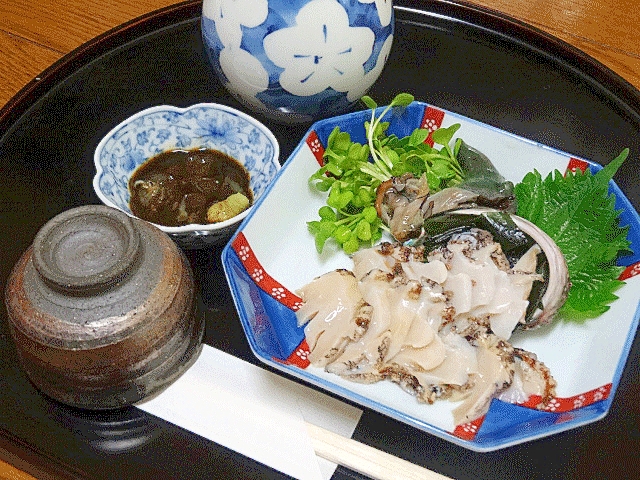 小料理屋風 アワビのお造り肝醤油 レシピ 作り方 By Startrek 楽天レシピ 小料理屋風 アワビのお造り肝醤油 レシピ 作り方 By Startrek 楽天レシピ