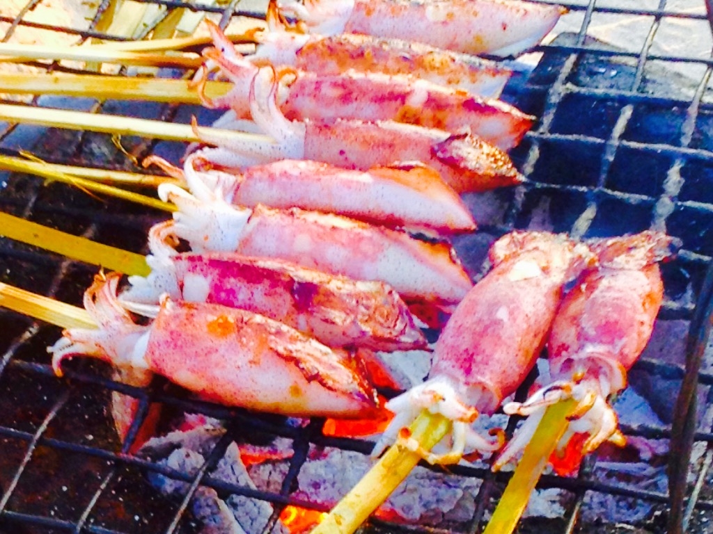 ゴージャス炭火醤油焼きイカ ｖ レシピ 作り方 By ぺすくべじ 楽天レシピ