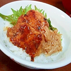 つくね丼！