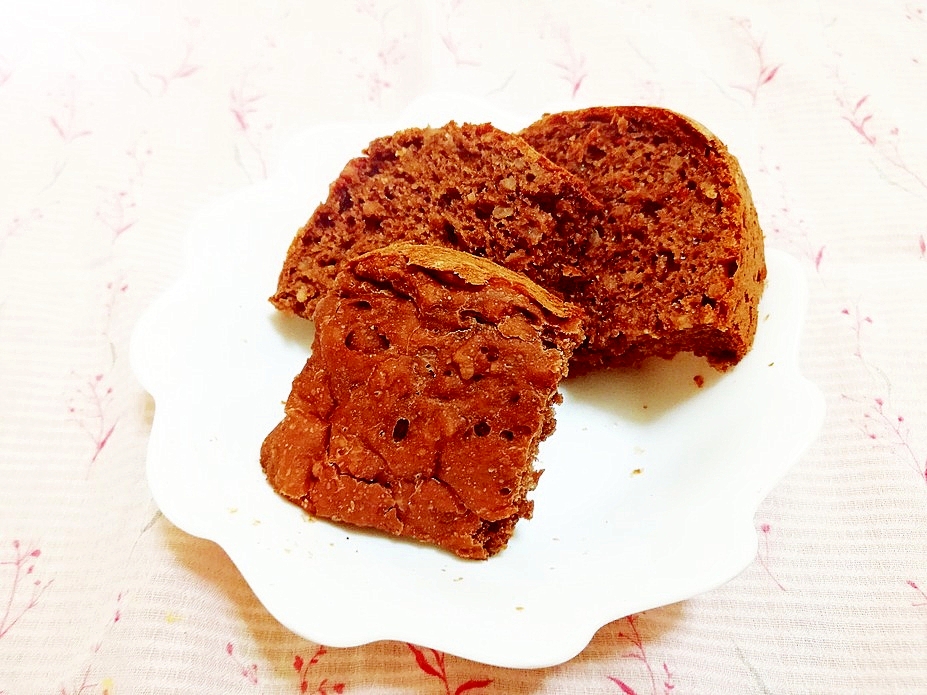 ココア バナナ風味 薄力粉で作るhb御飯パン レシピ 作り方 By 仄香 楽天レシピ ココア バナナ風味 薄力粉で作るhb御飯パン レシピ 作り方 By 仄香 楽天レシピ