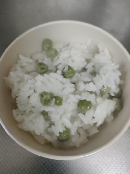 炊飯器で簡単 豆ご飯