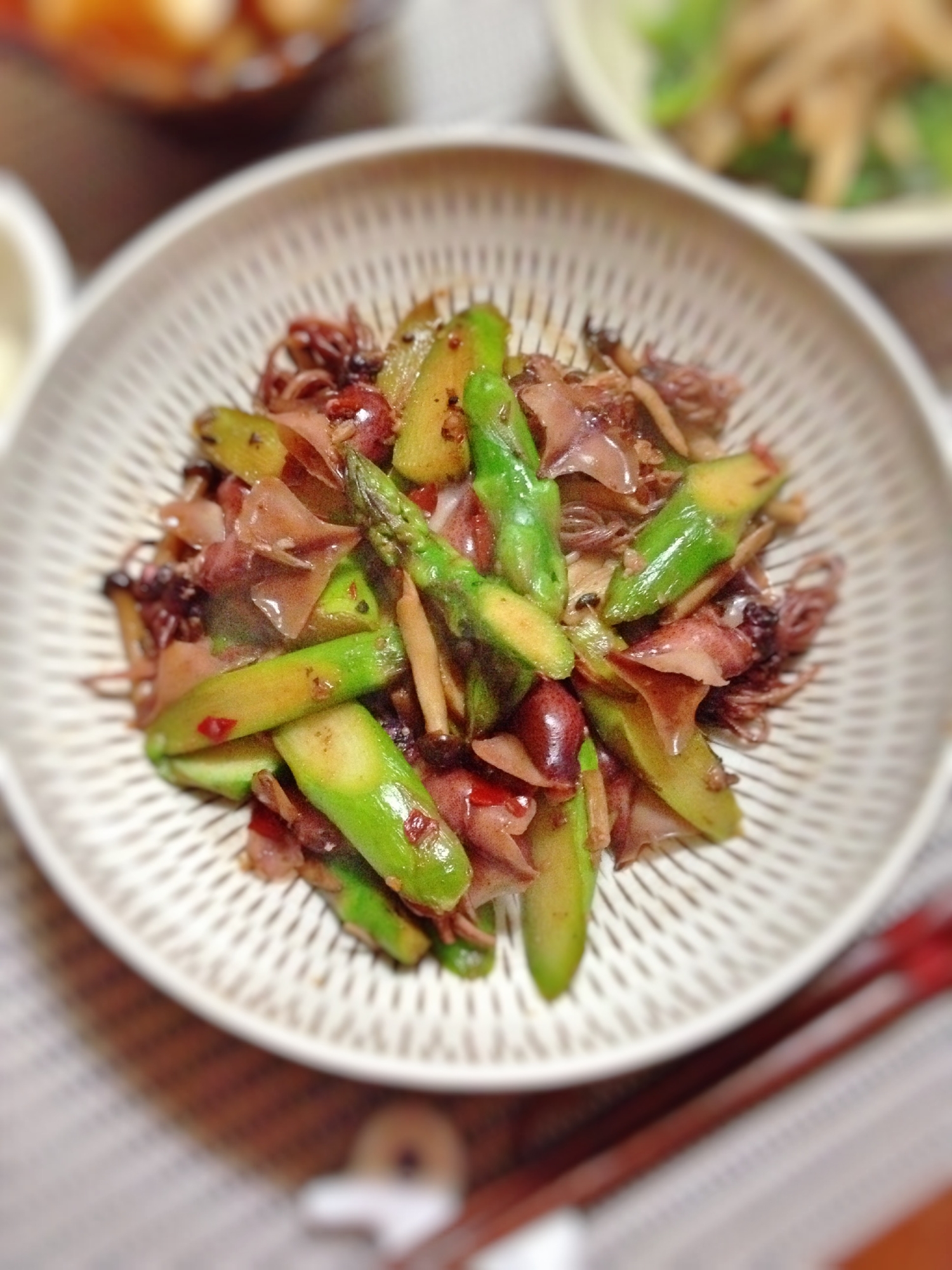 ホタルイカとアスパラのペペロン風 レシピ 作り方 By ままや 楽天レシピ ホタルイカとアスパラのペペロン風 レシピ 作り方 By ままや 楽天レシピ