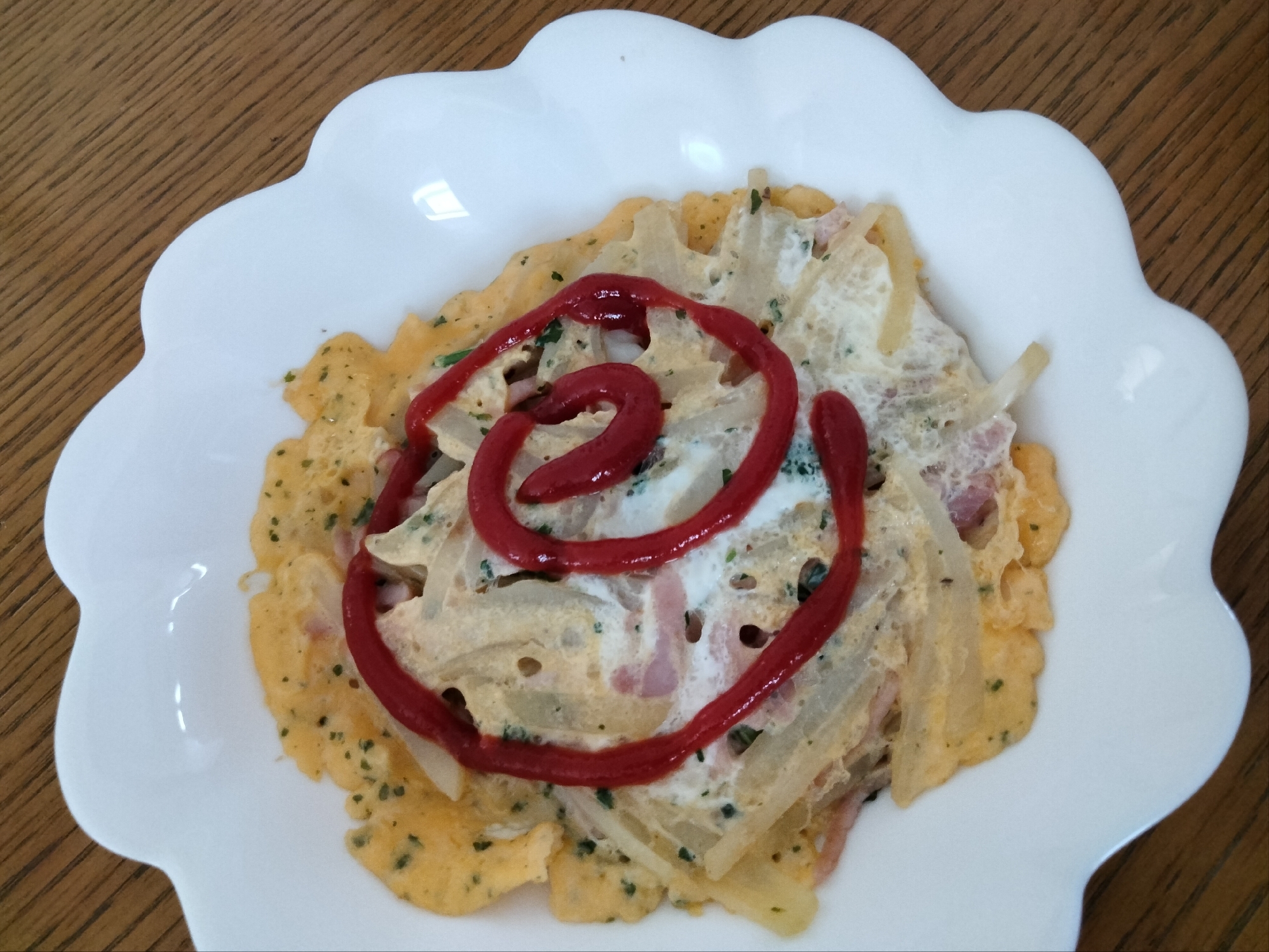 オープンオムレツ〜国産チーズ風味〜