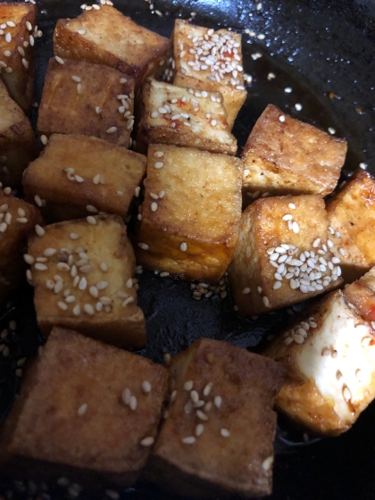 ご飯にもビールにも合います！ヤンニョム厚揚げ♪