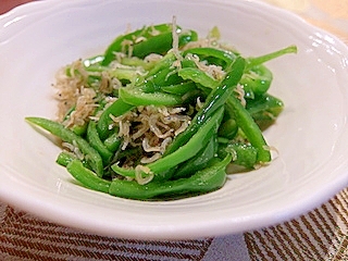 手間いらず!ささっとできるじゃこピーマン炒め♪