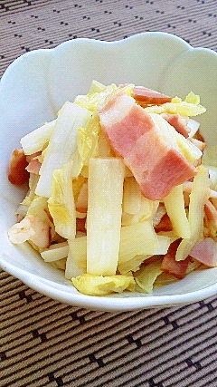 つくり置いて美味しい 白菜とベーコンの炒め レシピ 作り方 By Shimao0 楽天レシピ つくり置いて美味しい 白菜とベーコンの炒め レシピ 作り方 By Shimao0 楽天レシピ