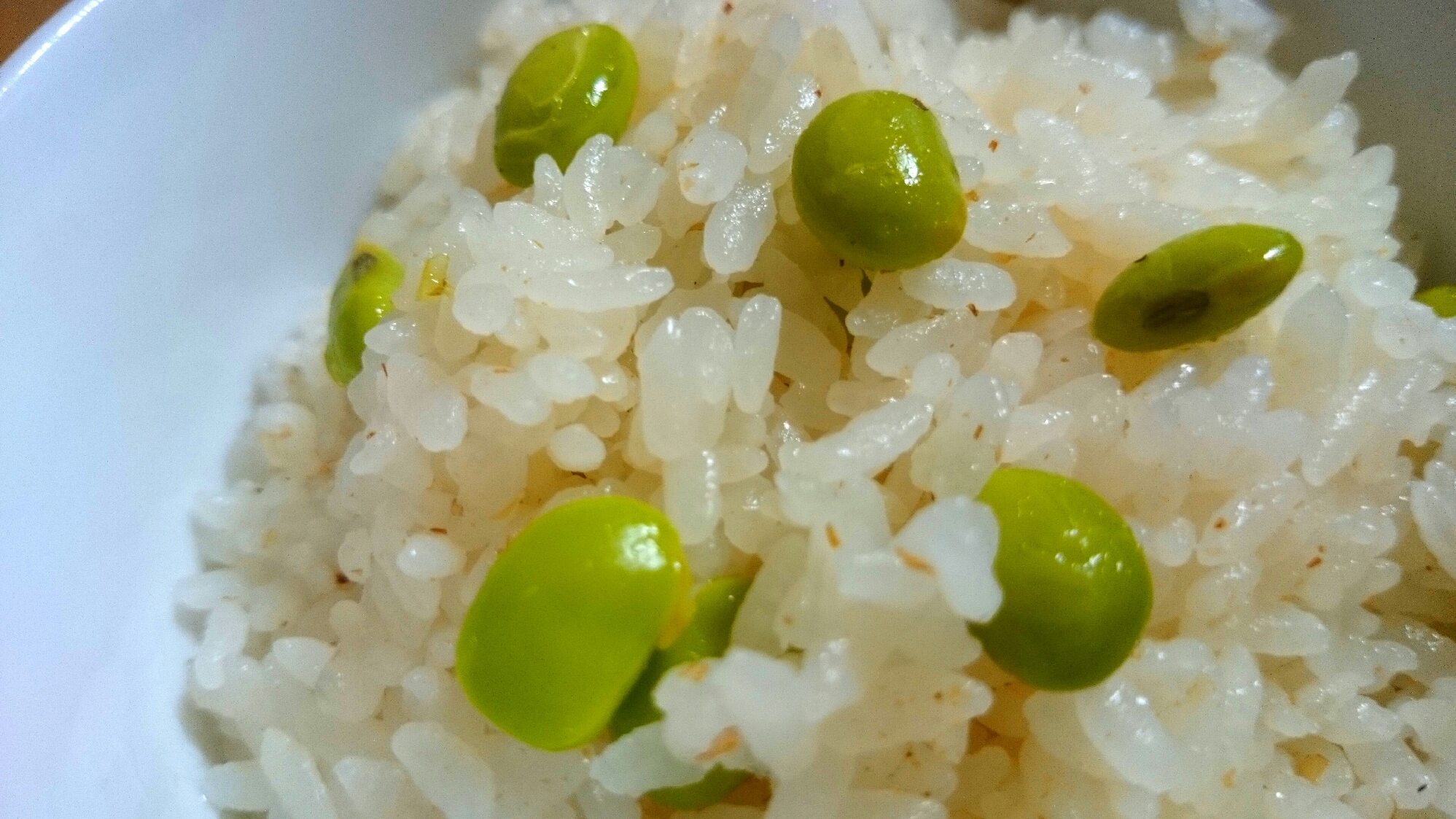 夏だ！枝豆ご飯