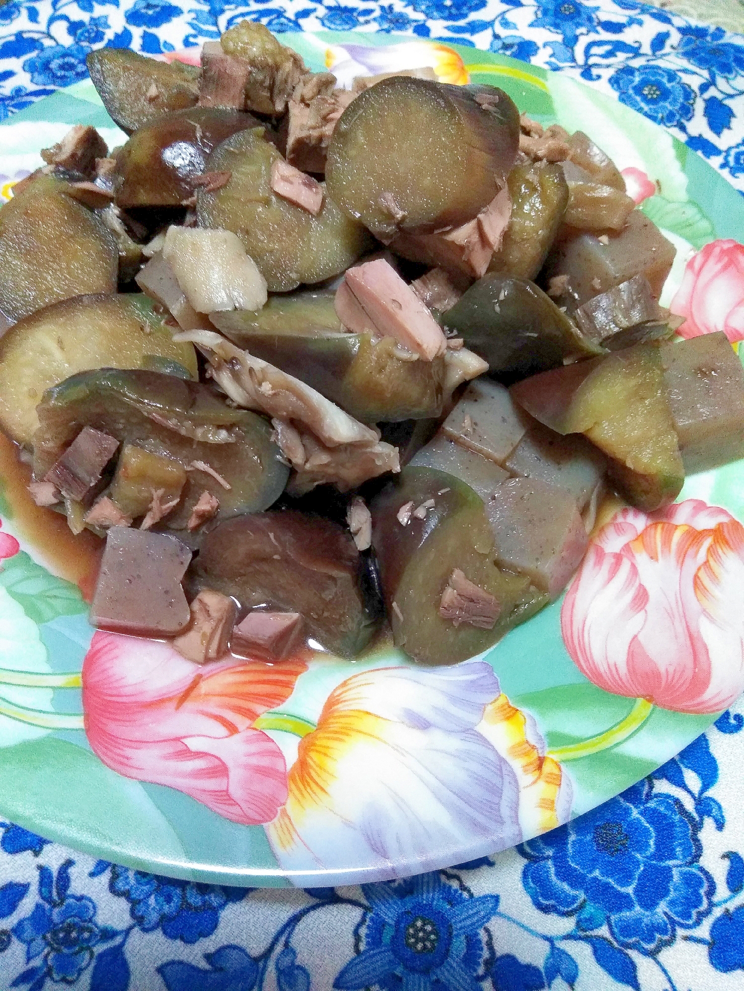 なすと鰹のなまり節のふくめ煮 レシピ 作り方 By 田舎のばあさん 楽天レシピ